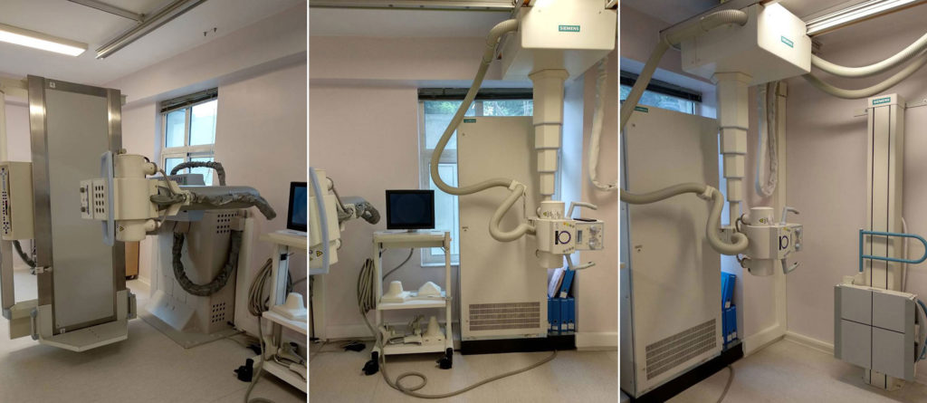 Ακτινολογικό ακτινοσκοπικό μηχάνημα Siemens από την Medical Systems