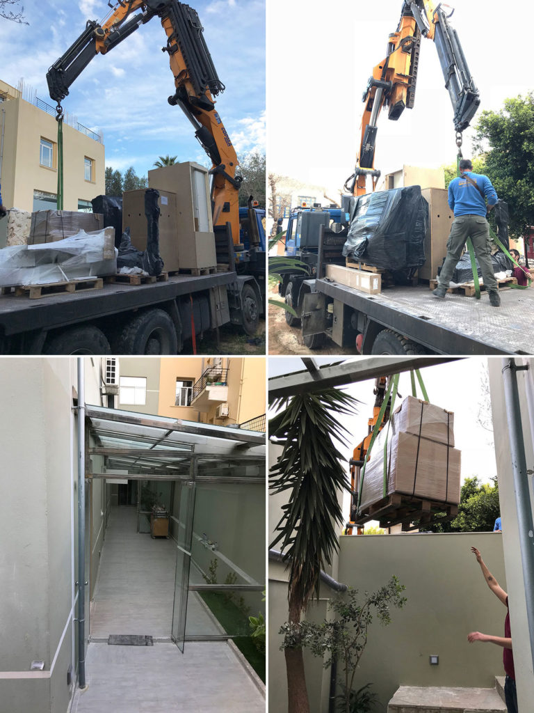 Μεταφορά ακτινολογικού εξοπλισμού metafora iatrikou exoplismou aktinodiagnostika