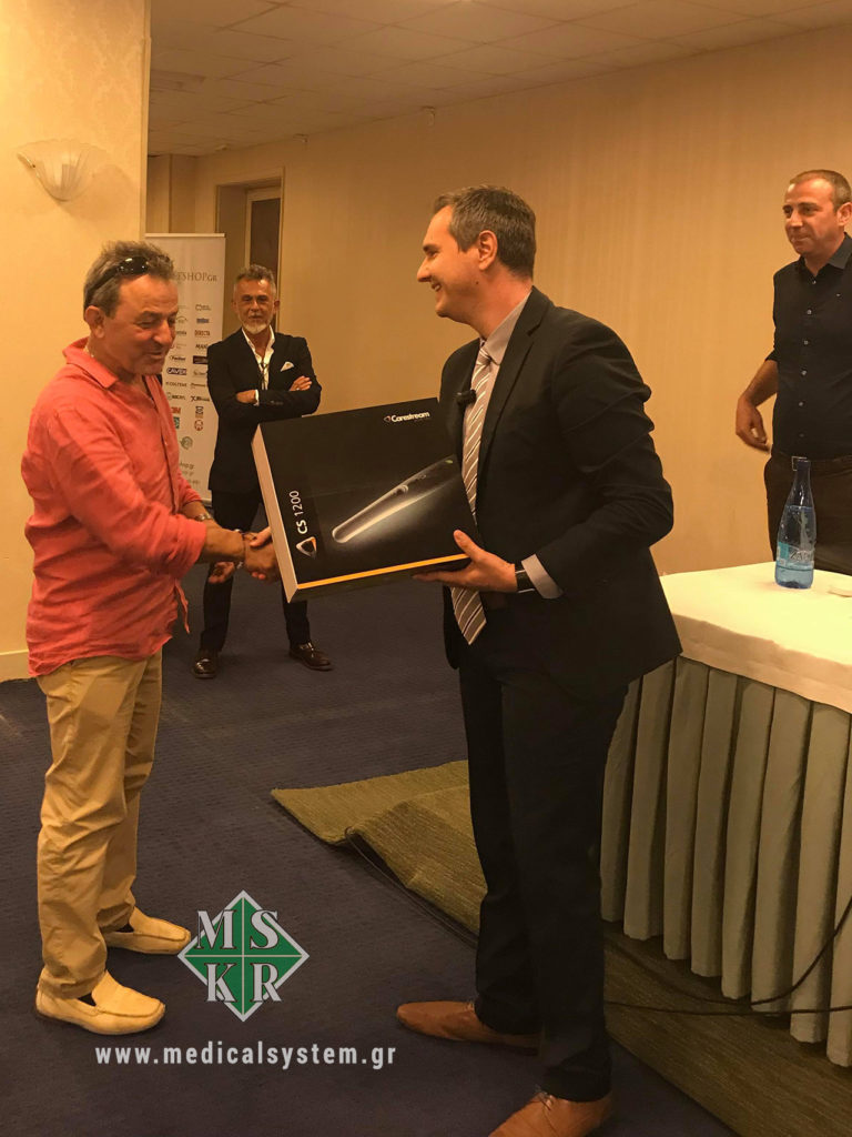 Χορηγός της ημερίδας και δωροθέτης της ενδοστοματικής κάμερας η Medical Systems