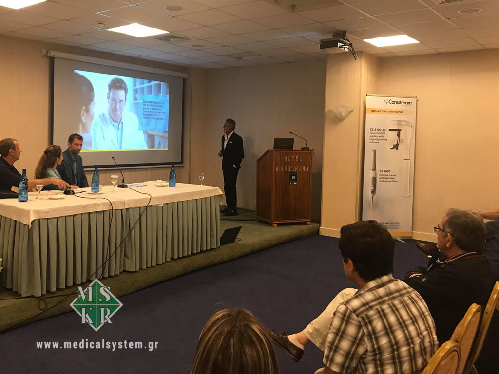Mario Millazzo σε εκπαιδευτική ημερίδα του οδοντιατρικού συλλόγου Πρέβεζας για την ψηφιακή απεικόνιση και το 3D στην οδοντιατρική