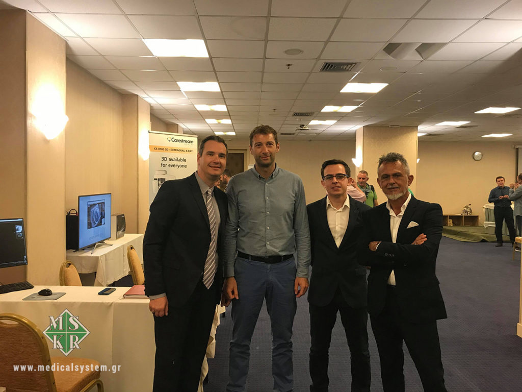 Στελέχη Medical Systems με τον συνεργάτη κ. Mario Millazzo από την Carestream Dental