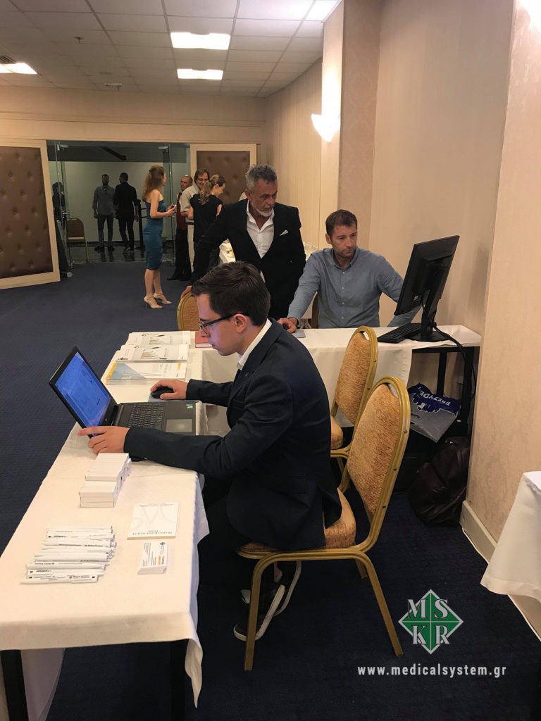 Medical Systems και Carestream Dental εν ώρα εργασίας στο πλαίσιο της οδοντιατρικής ημερίδας