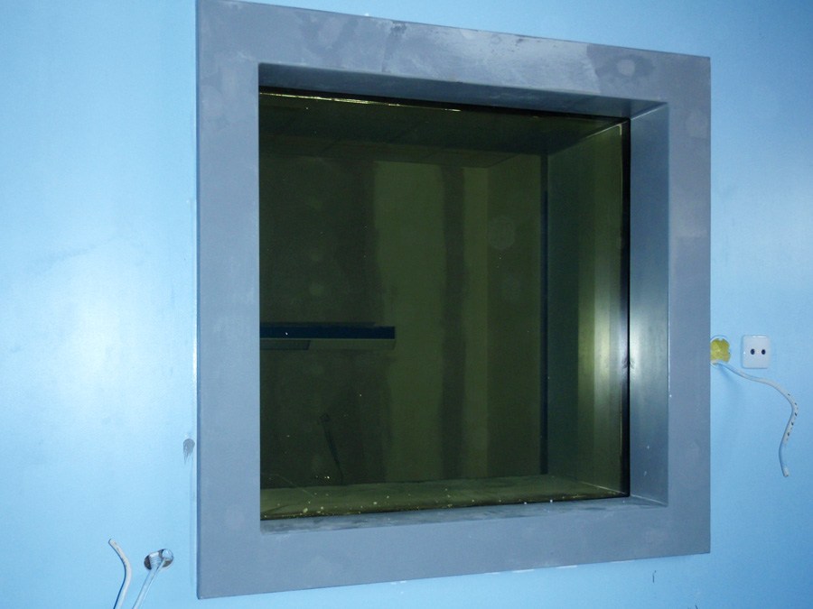 Παράθυρο ακτινοπροστασίας με μολυβδύαλο