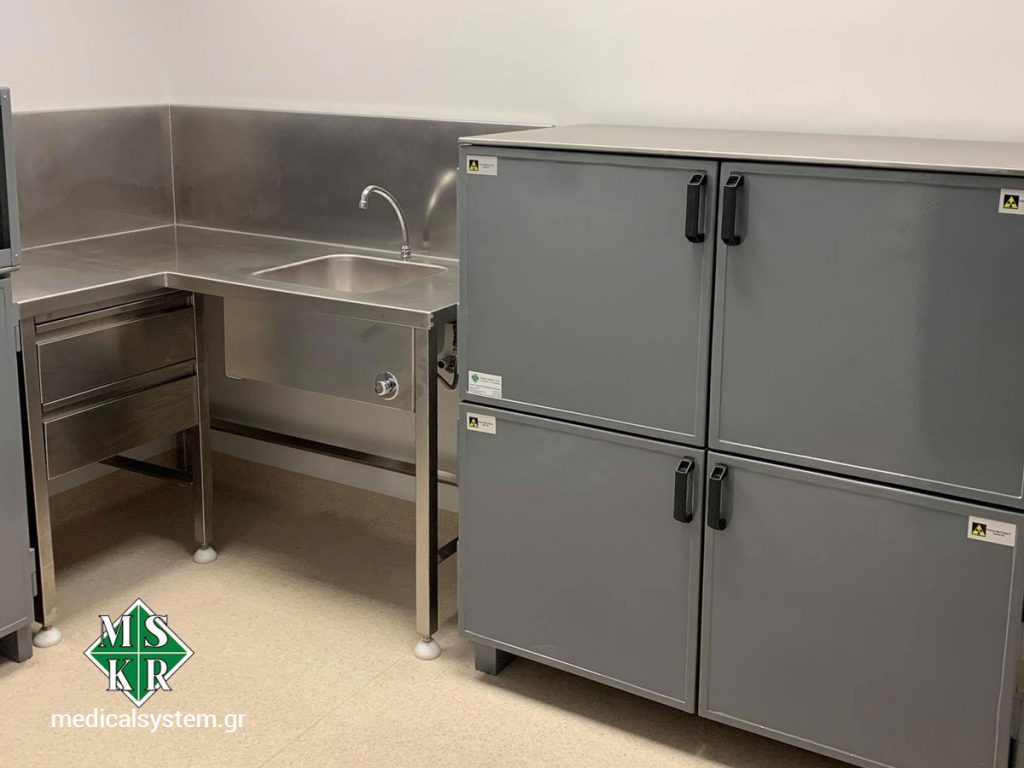 Εξοπλισμός hot lab κρύπτες ραδιοϊσοτόπων