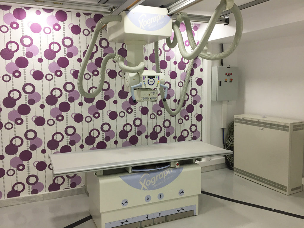 Εγκατάσταση ακτινοδιαγνωστικού εξοπλισμού