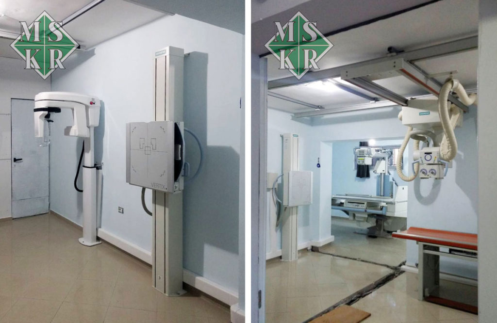 εγκατάσταση εξοπλισμού klinika logli medical systems aktinologika panoramika