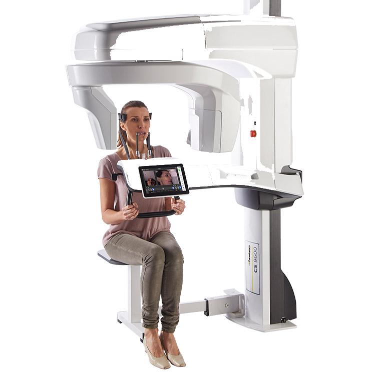 Ψηφιακό πανοραμικό 3D CS9600 ενσωματωμένο κάθισμα