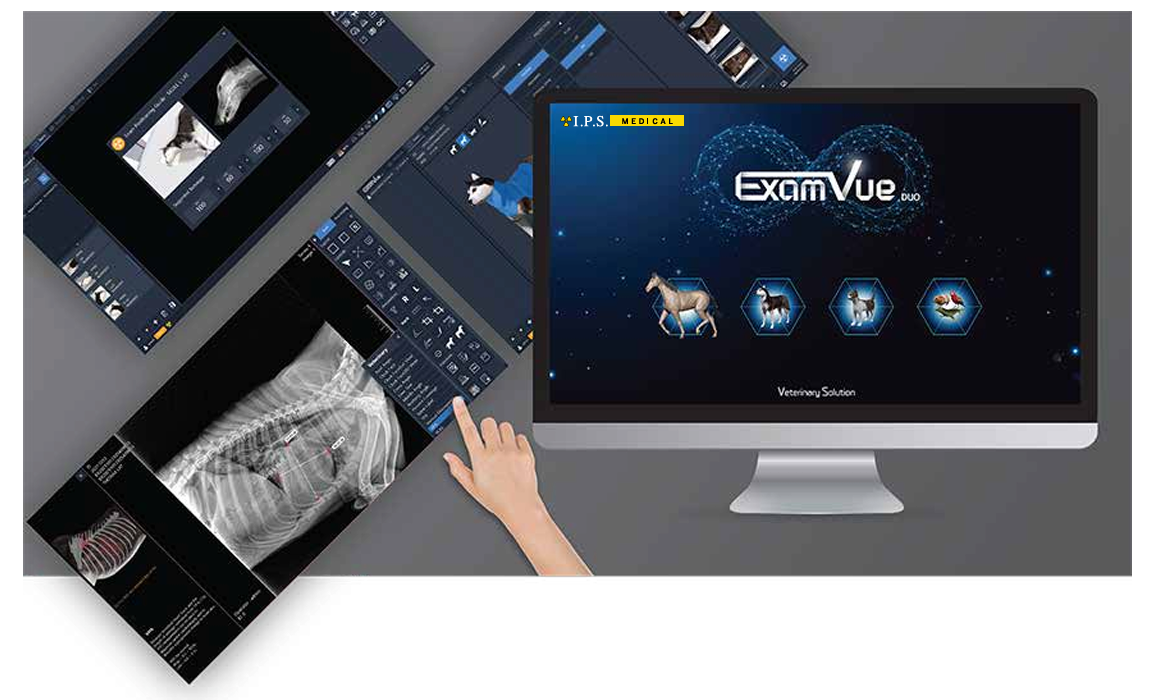 Ψηφιακά Κτηνιατρικά της I.P.S MEDICAL στην Ελλάδα από τη Medical Systems